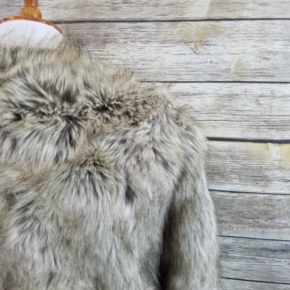 NWT Bershka Faux Fur Teddy Jacket Coat - Picture 7 of 7